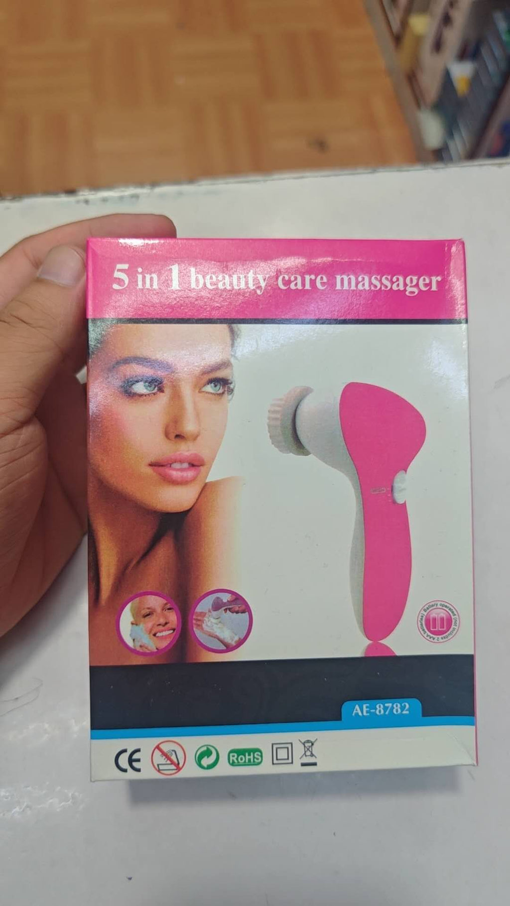 Electric 5 IN 1 Electric Facial Cleaner Brush Wash Machine Spa Skin Care Massage Blackhead Cleaning Facial Cleanser Tools