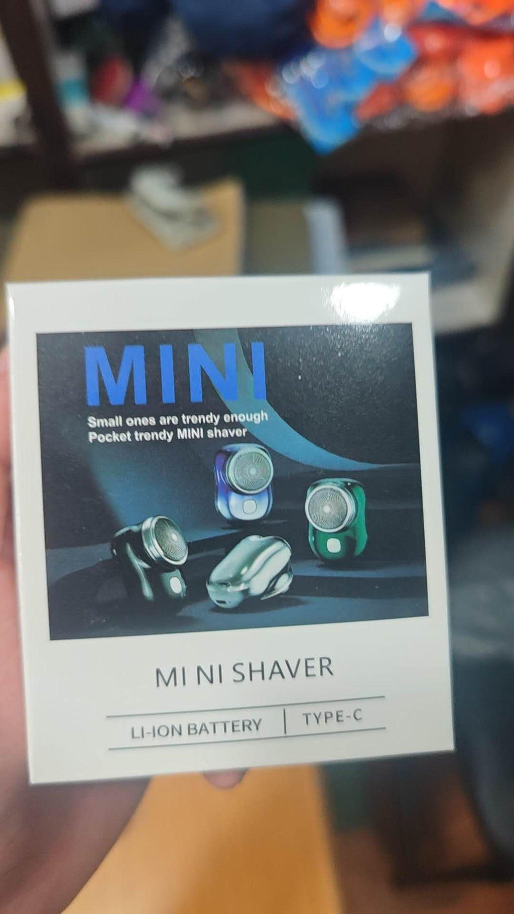 Portable Electric Shaver IPX7 Waterproof Wet Dry Double Use Mini Type-c Fast Charging Pocket Razor Beard Trimmer Shaving Machine