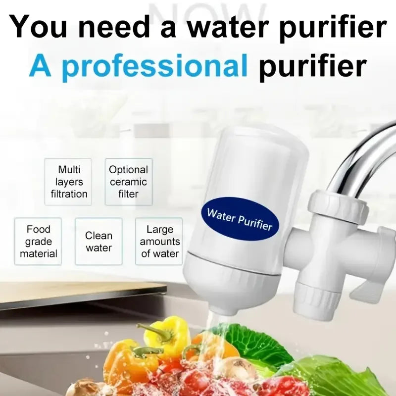 5-level Filter Faucet Purifier Kitchen Faucet Can Be Repeatedly Cleaned And Replaced Filter Element Water Purifier Household