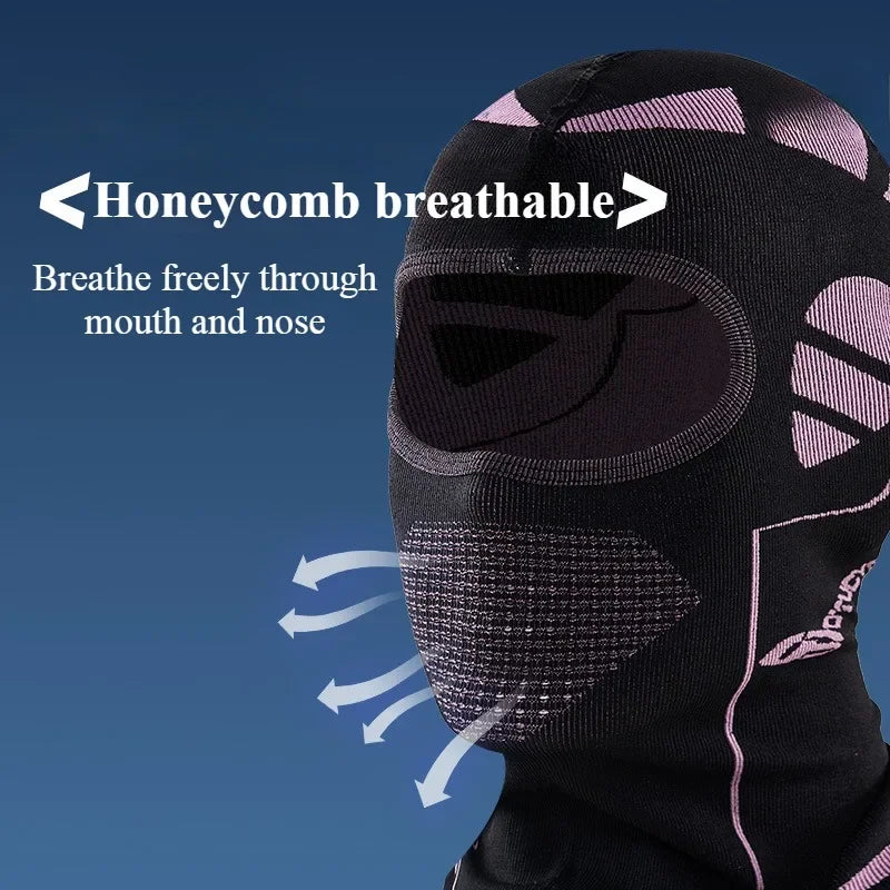 Thermal Scarf Balaclava Men Women All Face Mask Winter Warm Ski Hat Cold-Proof Cycling Hunting Head Neck Cover Helmet Liner Caps