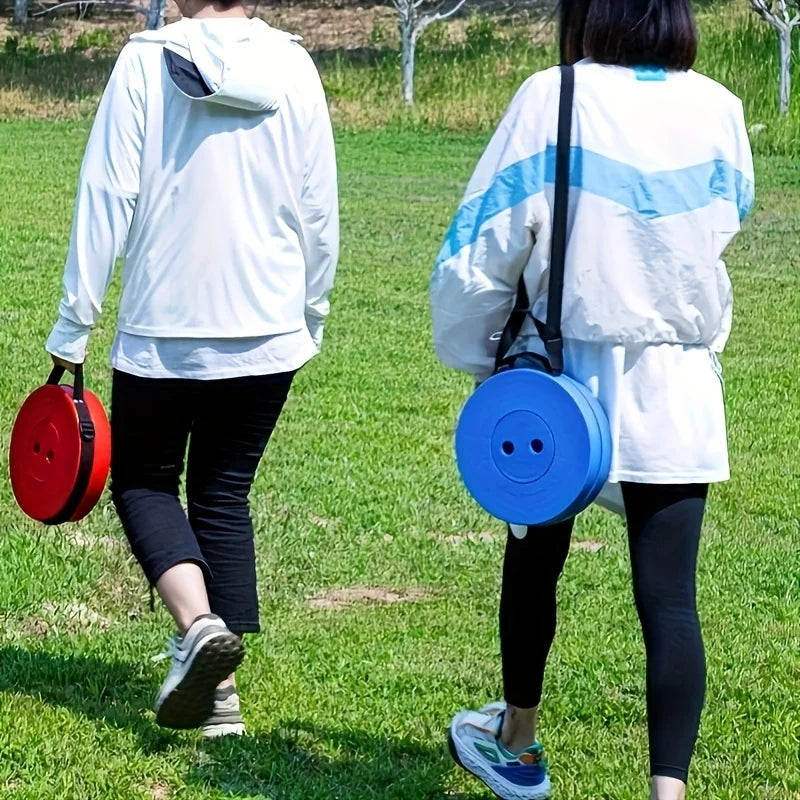 An upgraded portable folding stool，NewPPMaterial，More Sturdy and Durable Folding Stool Retractable Stool,Suitable fish