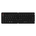 Mini Foldable Wireless Keyboard Slim Portable Bluetooth Keyboard Rechargeable Folding Keyboard For IOS Windows Android