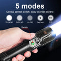 980000000LM Super Bright Spotlight Long Range LED Flashlight Rechargeable Waterproof Portable Torch For Camping Fishing Hunting