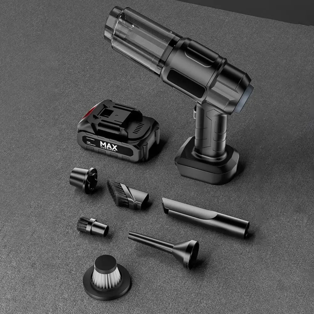 Car Vacuum Cleaner Suction Power Low Noise Rechargeable Multipurpose Portable Cordless Handheld Vacuum Dust Remover