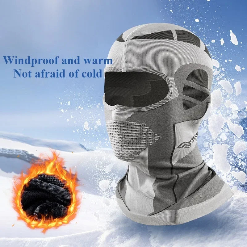 Thermal Scarf Balaclava Men Women All Face Mask Winter Warm Ski Hat Cold-Proof Cycling Hunting Head Neck Cover Helmet Liner Caps
