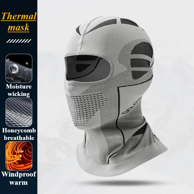 Thermal Scarf Balaclava Men Women All Face Mask Winter Warm Ski Hat Cold-Proof Cycling Hunting Head Neck Cover Helmet Liner Caps