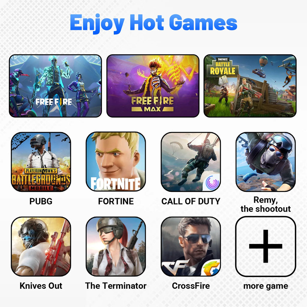 Mobile Games Converter Kit Mobilador Kit Gaming Keyboard Mouse M1 Pro+ 5 In 1 Combo Bluetooth Connection Controller PUBG CF FF