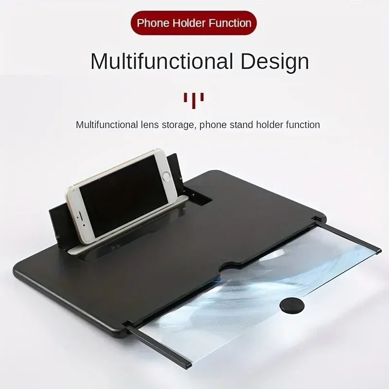 Portable Phone Screen Amplifier For Immersive Movie Watching