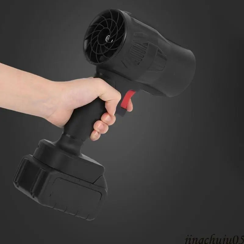 Hippcron 21V Cordless Leaf Blower 30000RPM Powerful High-Speed Motor USB-Cable Clutter Clearing Fallen Leaves/Debris