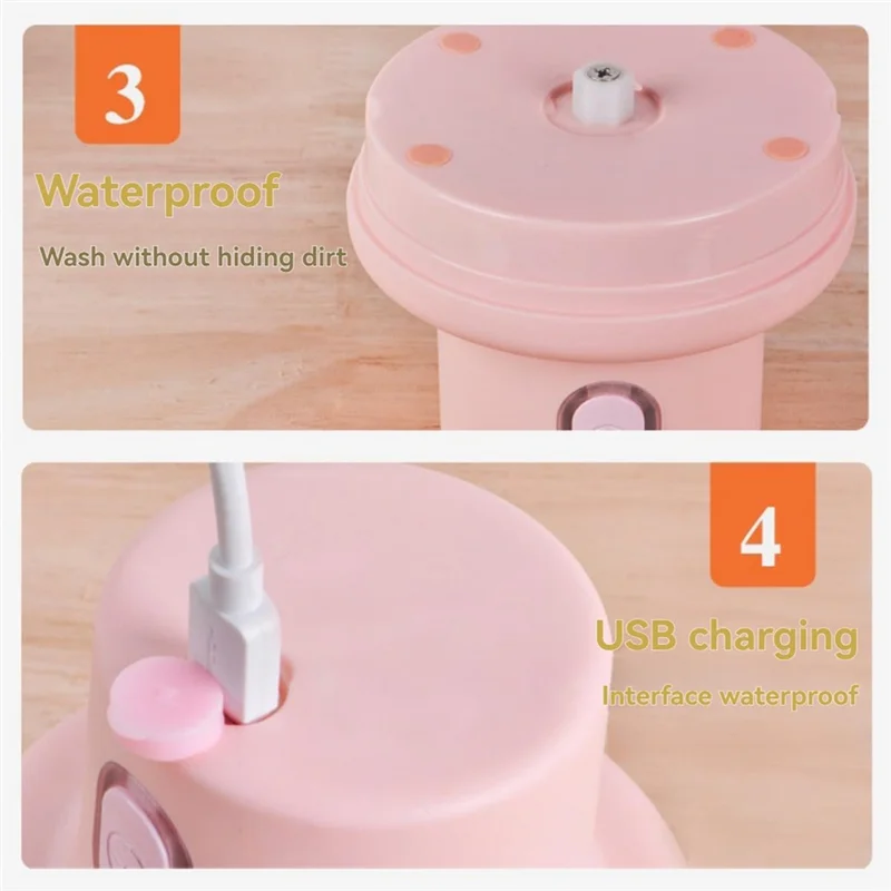 SANQ Cordless Food Chopper, Food Chopper Garlic Masher, Electric Garlic Masher, Mini Garlic Masher