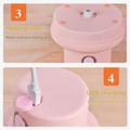 SANQ Cordless Food Chopper, Food Chopper Garlic Masher, Electric Garlic Masher, Mini Garlic Masher