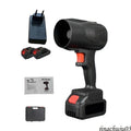 Hippcron 21V Cordless Leaf Blower 30000RPM Powerful High-Speed Motor USB-Cable Clutter Clearing Fallen Leaves/Debris